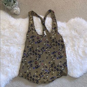 Silence + Noise Leopard Tank Top